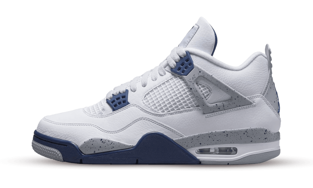 Air Jordan 4 Retro White Midnight Navy – Marsden Sneakers