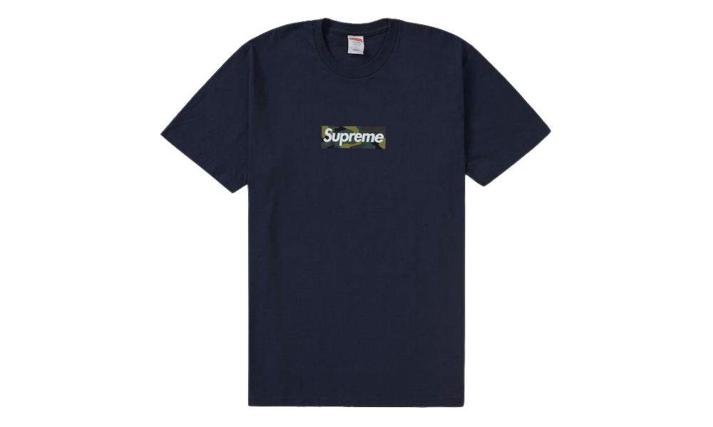 Supreme Box Logo T-Shirt Navy FW23