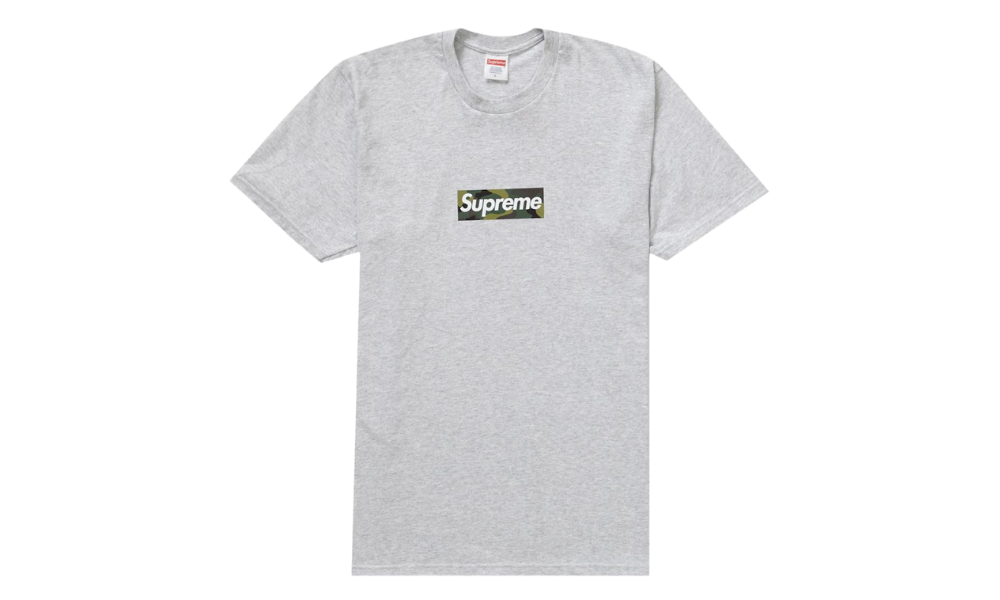 Supreme Box Logo T-Shirt Ash Grey FW23