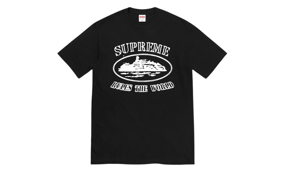 Supreme Corteiz Rules The World T-Shirt Black