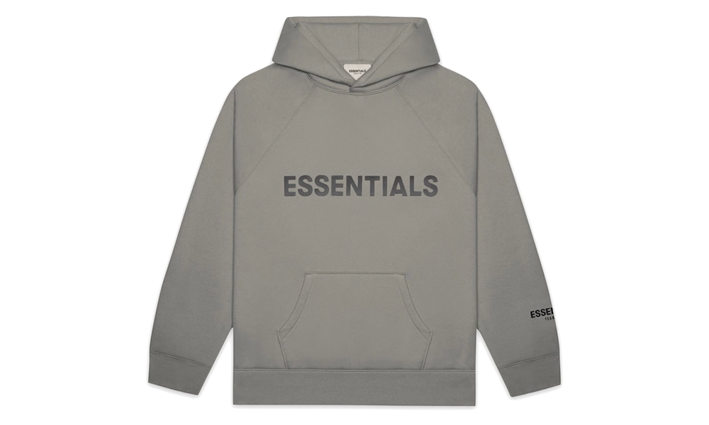Fear of God Essentials Pullover Hoodie Cement SS20
